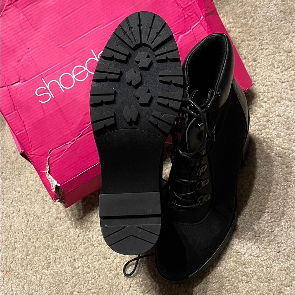 Shoe-dazzle Black Ankle Boots - Picture 6 of 9